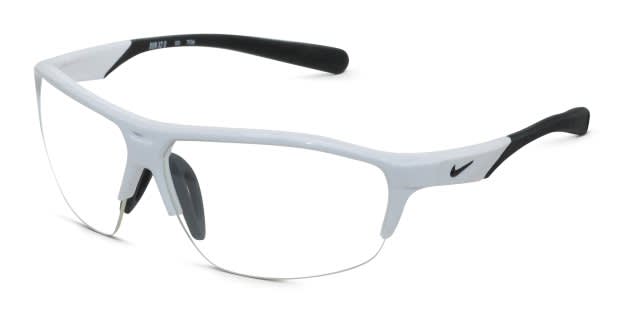 Nike Run X2 D White Prescription Eyeglasses