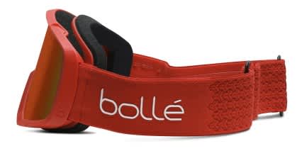 Bolle Mammoth Ski Goggles Red glasses - Red - Side View