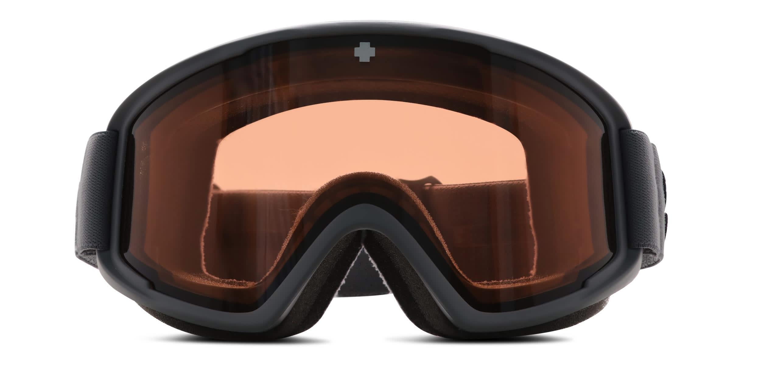 Spy Crusher Elite Snow Goggle Gray, Brown glasses - Gray / Brown - Frontal View