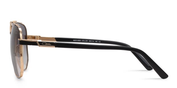 Cazal 9090 Black, Gold Prescription Sunglasses