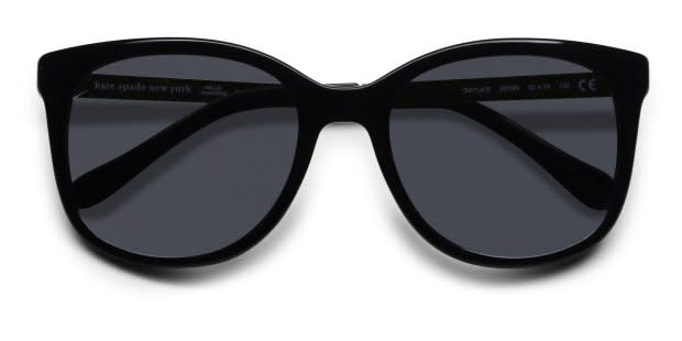 Kate Spade Gayla/S Shiny Black Prescription Sunglasses display picture 1