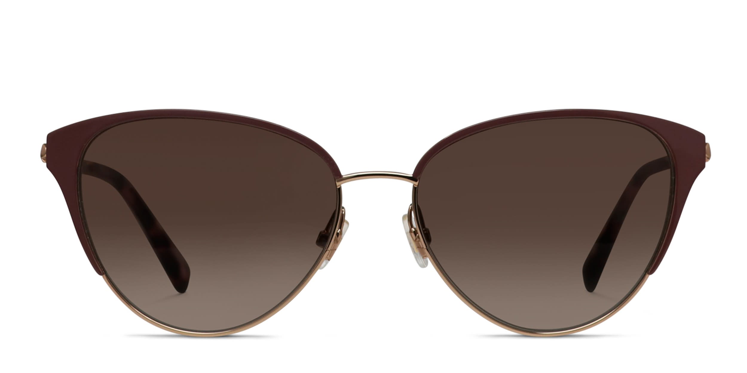 Carolina Lemke CL1407 Brown w/Gold Prescription Sunglasses display picture 3