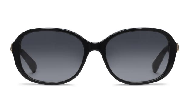 ケイトスペード サングラス IZABELLA/G/S 807 ブラック Kate Spade Izabella Women's Black Oval Frame Polarized