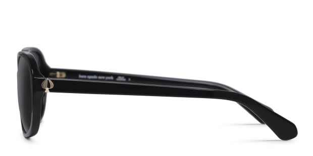 ケイトスペード IZABELLA/G/S 807WJ 偏光サングラス　ブラック Kate Spade Izabella/G/S Black Prescription Sunglasses