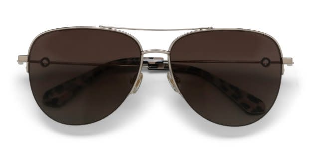 Kate Spade MAISIE/G/S 0807 9O Gold / Gray Shaded Gradient Lens Sunglasses Kate Spade Maisie/G/S Gold Prescription Sunglasses main image 4