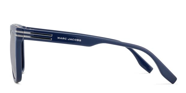 *Marc Jacobs* Iridescent Blue Black Sunnies Marc Jacobs *Iridescent Blue* & Black Sunnies Sunglasses  main image 4