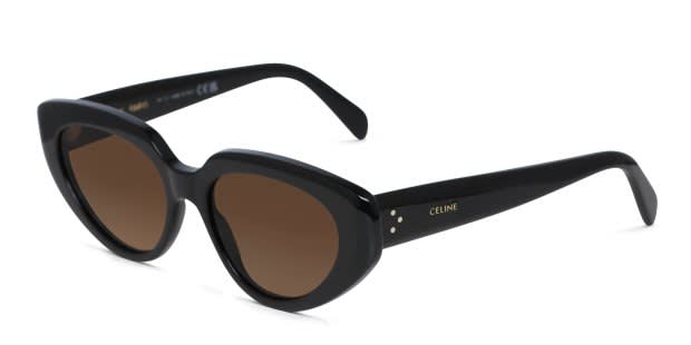Celine CL40286I Shiny Black Prescription Sunglasses display picture 1