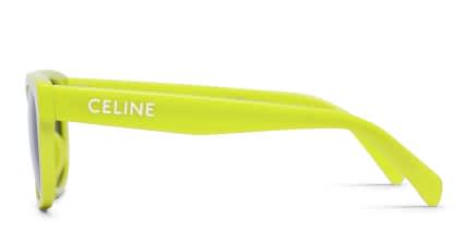 Celine CL40249U Yellow glasses - Yellow - Side View