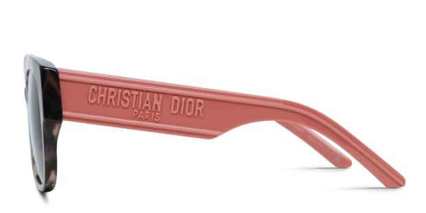 Dior Wildior BU Tortoise, Pink Prescription Sunglasses