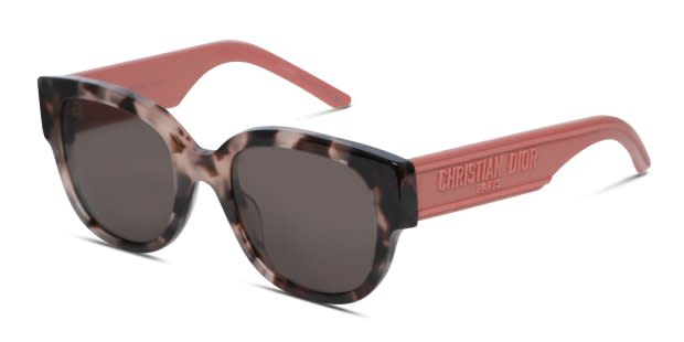 Dior Wildior BU Tortoise, Pink Prescription Sunglasses