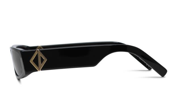 Dior CD Diamond S1I Shiny Black Prescription Sunglasses display picture 2
