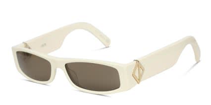 Dior CD Diamond S1I White glasses - White - Angle View