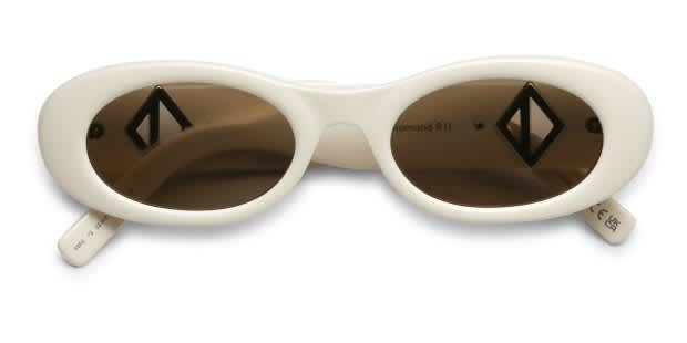 Dior CD Diamond R1I White Prescription Sunglasses