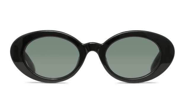 Le Specs Nouveau Vie Shiny Black Prescription Sunglasses display picture 3