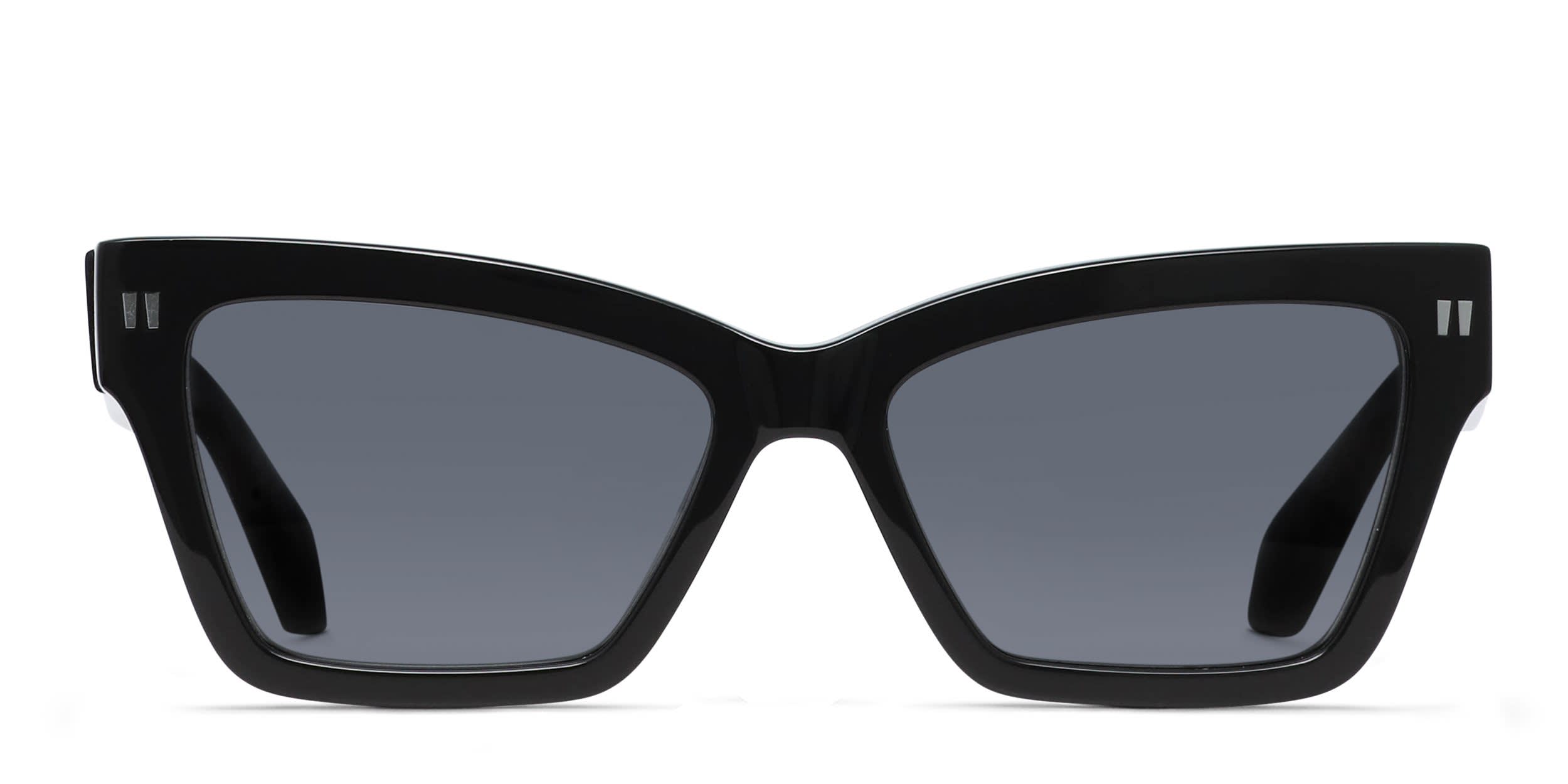Off-White Cincinnati Shiny Black glasses - Shiny Black - Frontal View