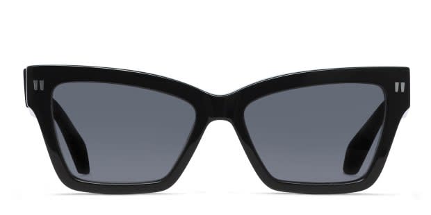 Off-White Glossy Black Sunglasses Off-White Roma Sunglasses 1007 Black - eye-oo.com main image 3