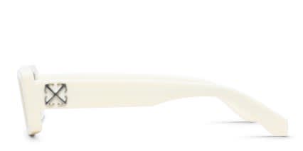 Off-White Arthur White glasses - White - Side View