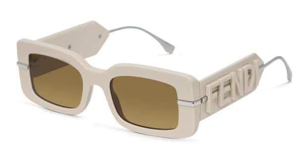 Fendi FE40133I Beige Prescription Sunglasses display picture 1