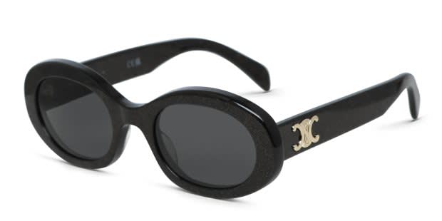 Celine CL40194U Black, Glitter Prescription Sunglasses