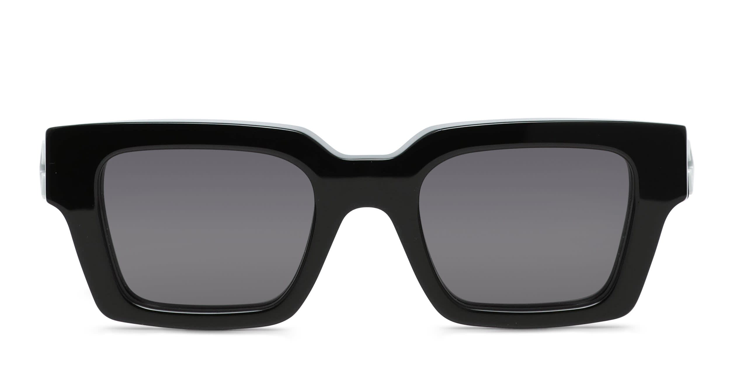 Off-White Virgil Shiny Black glasses - Shiny Black - Frontal View
