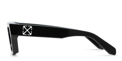 Off-White Virgil Shiny Black glasses - Shiny Black - Side View
