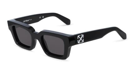 Off-White Virgil Shiny Black glasses - Shiny Black - Angle View