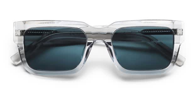 NEW!! GIVENCHY Clear Black Gray Cat Eye Sunglasses 20029087_50285672_600.jpg main image 4