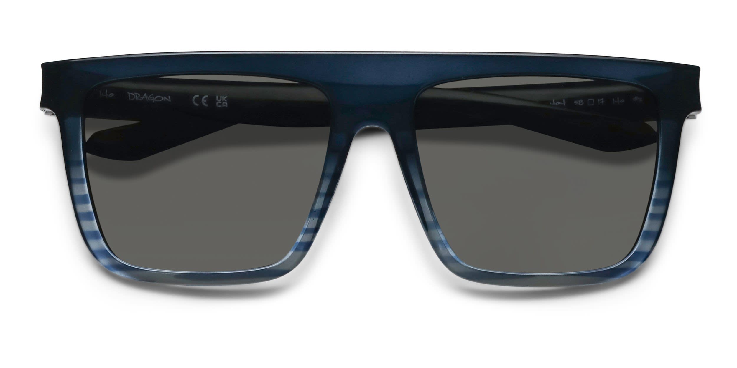 Dragon Dr Tempest Ll Blue, Clear glasses - Blue / Clear - Frontal View