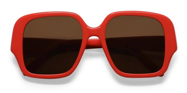 Loewe Bold Red Sunglasses Loewe - Round Spoiler Aviator Sunglasses - Transparent  main image 3