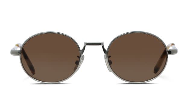 Loewe Silver Script Logo Sunglasses with Brown Lenses LOEWE x Paula main image 2