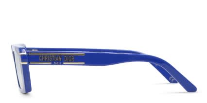 Dior DiorSignature S2U Blue glasses - Blue - Side View
