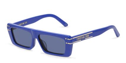 Dior DiorSignature S2U Blue glasses - Blue - Angle View