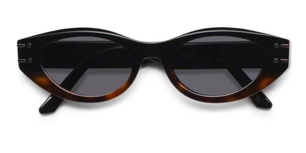 Dior DiorSignature B5I Black, Tortoise Prescription Sunglasses