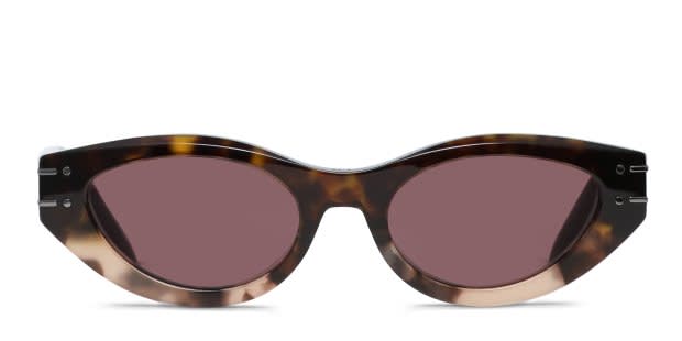Dior DiorSignature B5I Tortoise, Beige Prescription Sunglasses