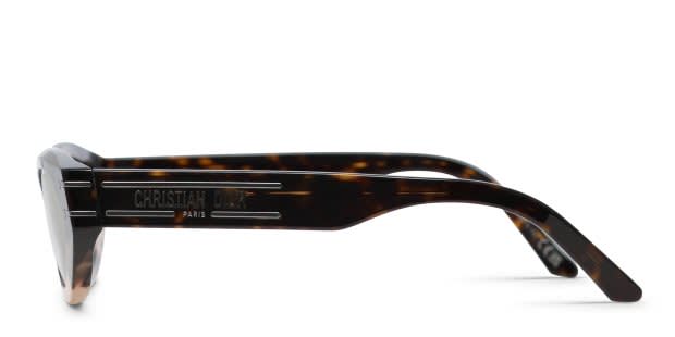Dior DiorSignature B5I Tortoise, Beige Prescription Sunglasses