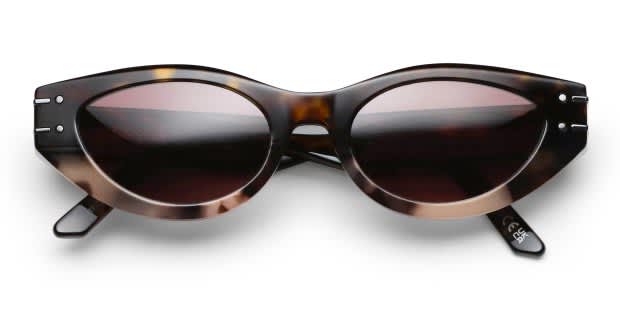 Dior DiorSignature B5I Tortoise, Beige Prescription Sunglasses