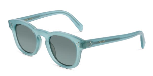 ♡美品♡22AW CELINE サングラス CL40233I ライトグリーン Celine CL40233I Green Prescription Sunglasses