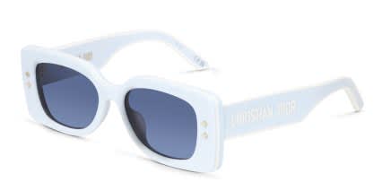 Dior DiorPacific S1U Blue, White glasses - Blue / White - Angle View