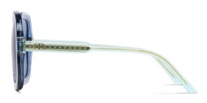 Dior DiorHighLight S1I Blue, Green glasses - Blue / Green - Side View