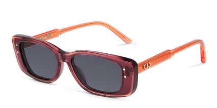 Dior DiorHighlight S2I Purple, Pink glasses - Purple / Pink - Angle View