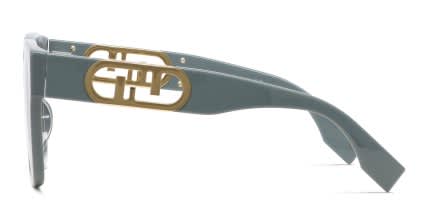 Fendi FE40063I Gray glasses - Gray - Side View