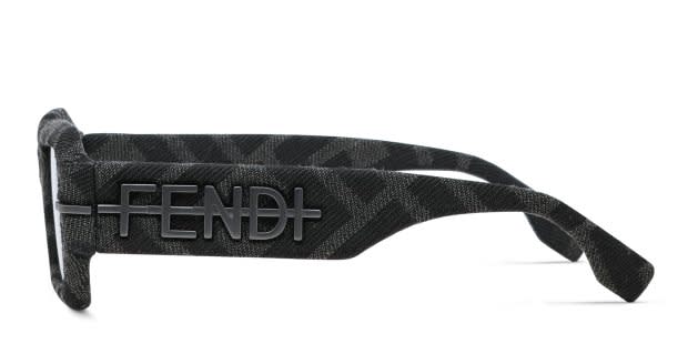 Fendi FE40074U Gray, Tortoise Prescription Sunglasses