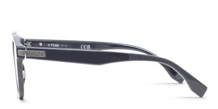 Fendi FE40092I Shiny Black glasses - Shiny Black - Side View