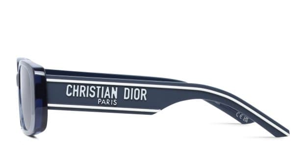 【訳あり品】DIOR HOMME 0222S DOH/2A ブルーレンズ Dior WilDior S2U Blue Prescription Sunglasses