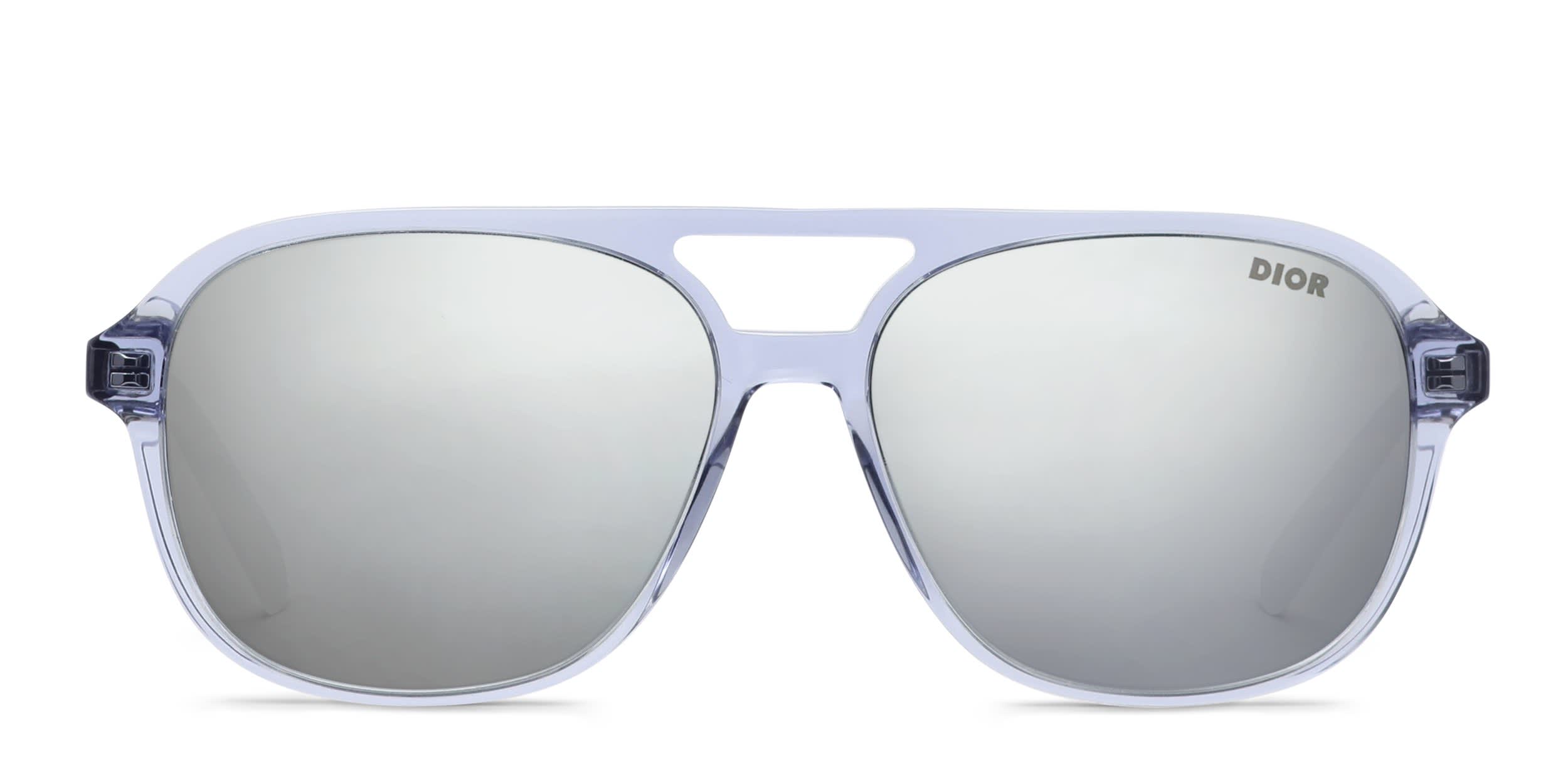 Dior InDior N1I Blue, Clear glasses - Blue / Clear - Frontal View