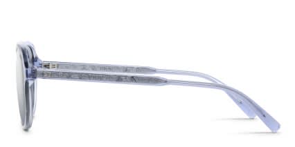 Dior InDior N1I Blue, Clear glasses - Blue / Clear - Side View