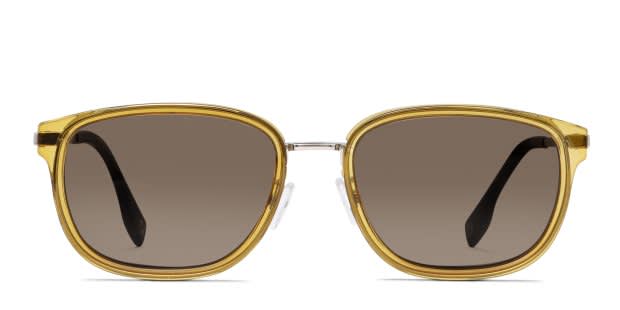 Fendi FE40155U Yellow, Silver Prescription Sunglasses display picture 1