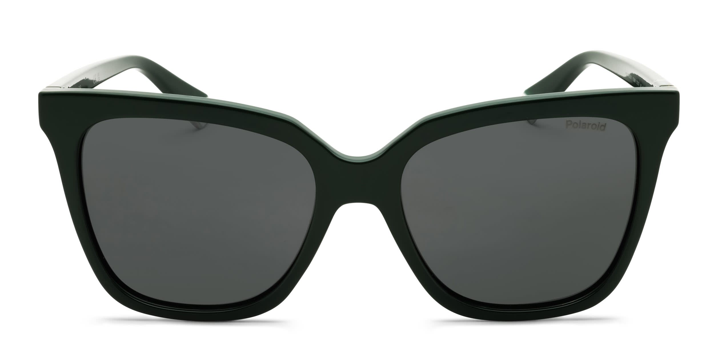 Polaroid PLD4155/S/X Green, Gray glasses - Green - Frontal View
