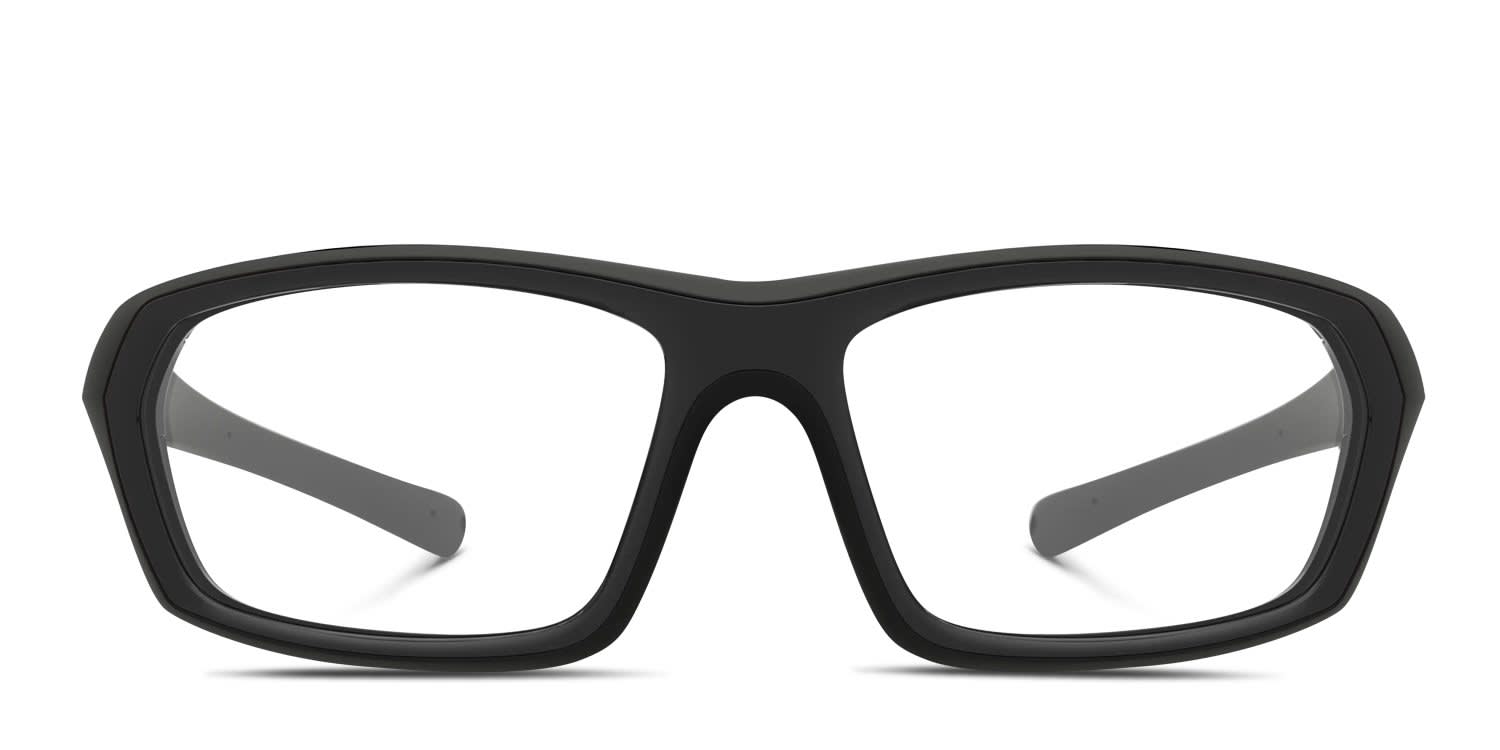 Demetz Softness R Kids Matte Black glasses - Matte Black - Frontal View