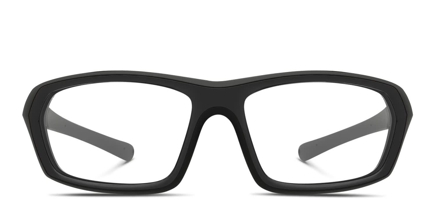 Demetz Softness R Matte Black glasses - Matte Black - Frontal View
